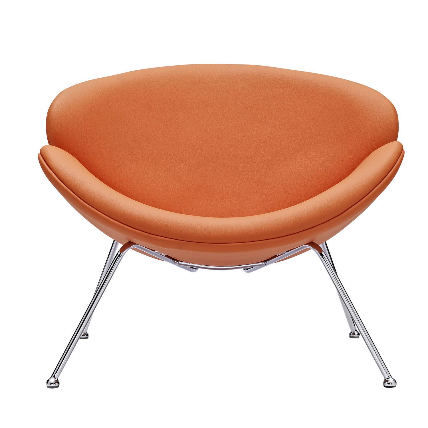 Modway Nutshell Lounge Chair - Orange