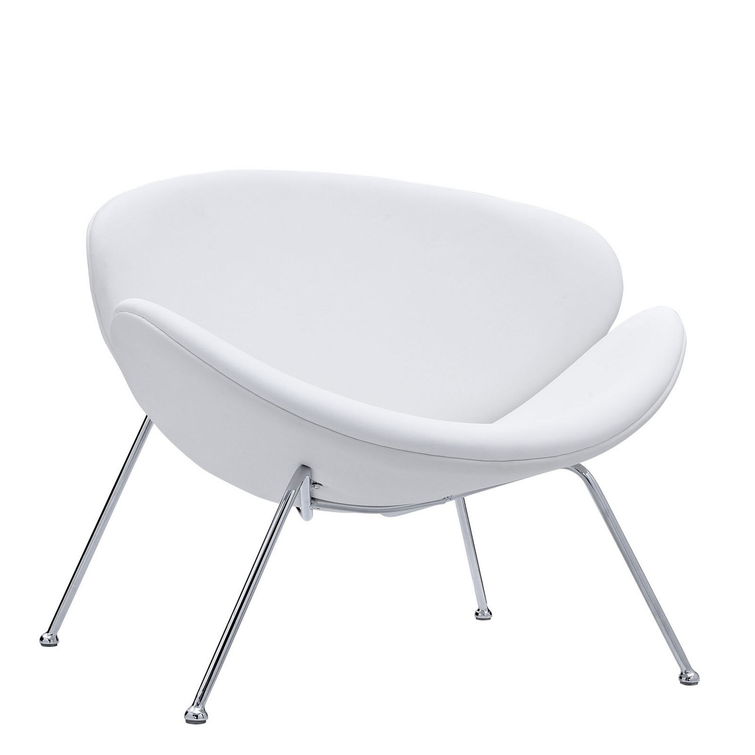 Modway Nutshell Lounge Chair - White