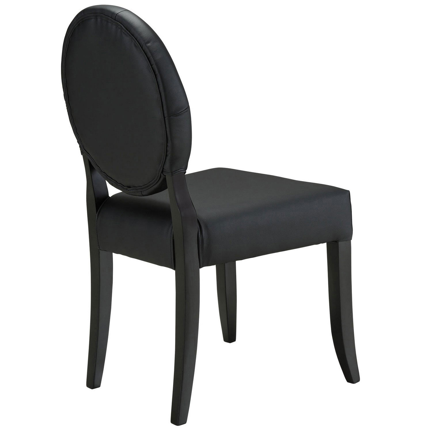 Modway Button Dining Side Chair - Black