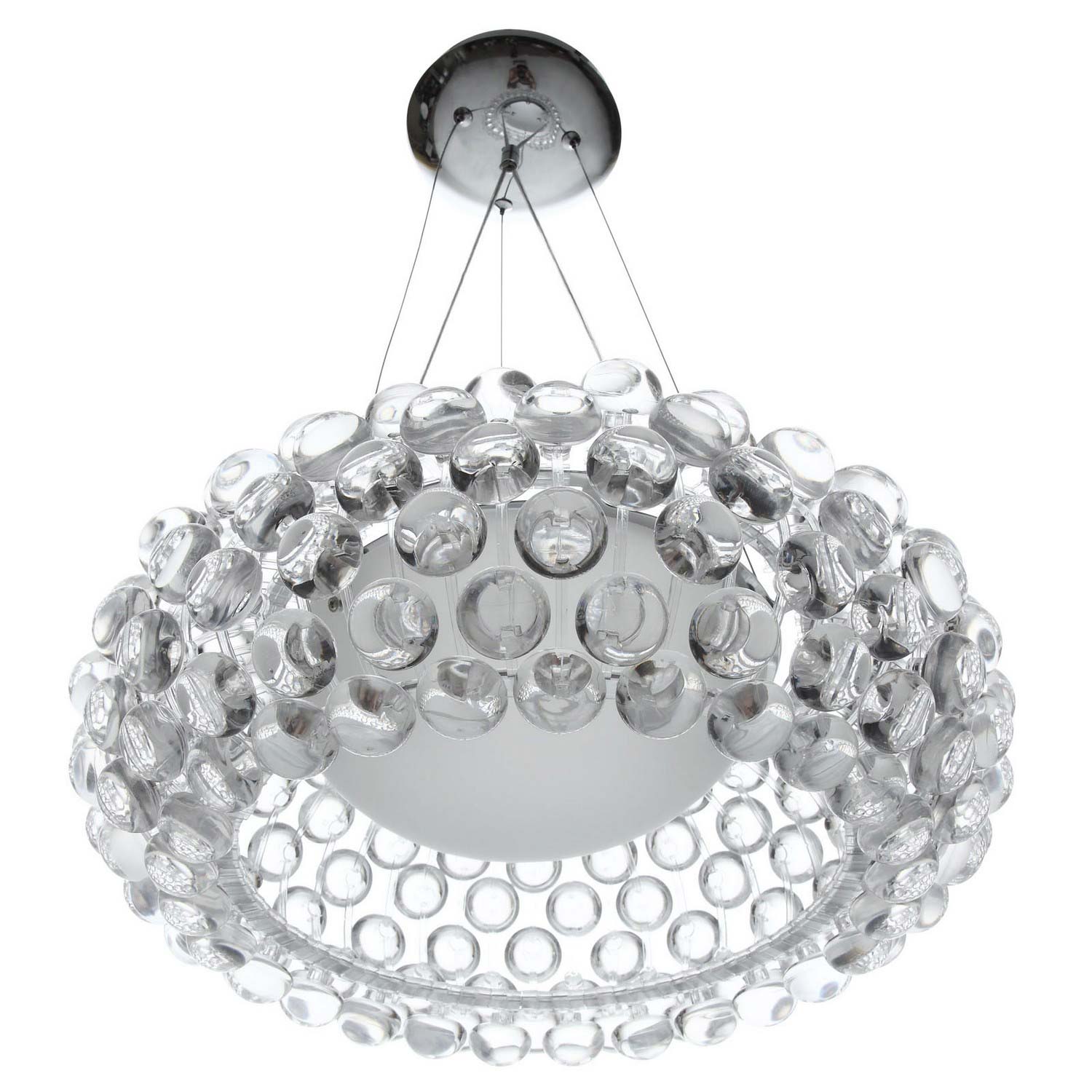 Modway Halo 20 Chandelier - Clear