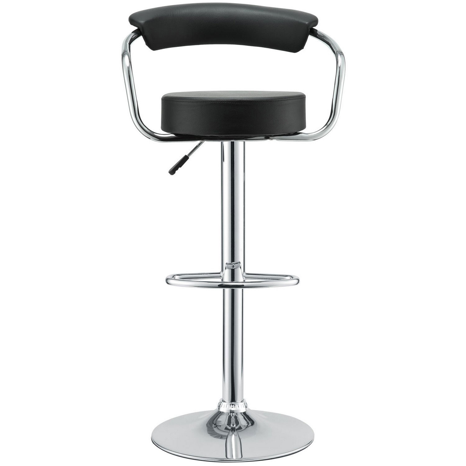 Modway Diner Bar Stool Set of 4 - Black