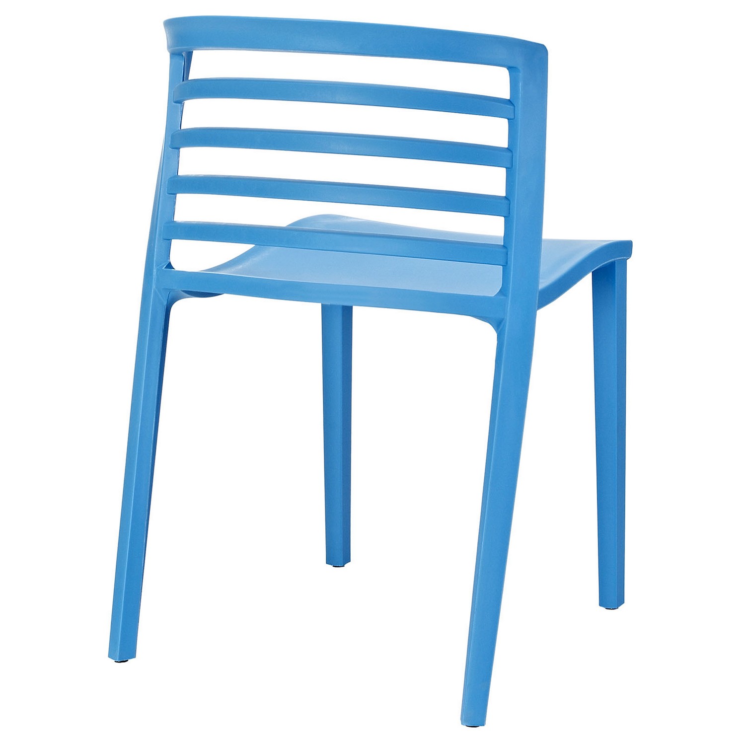 Modway Curvy Dining Chairs Set of 2 - Blue