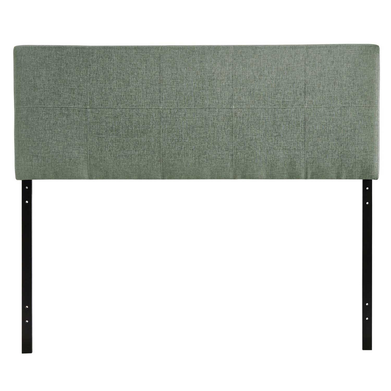Modway Oliver Queen Fabric Headboard - Gray