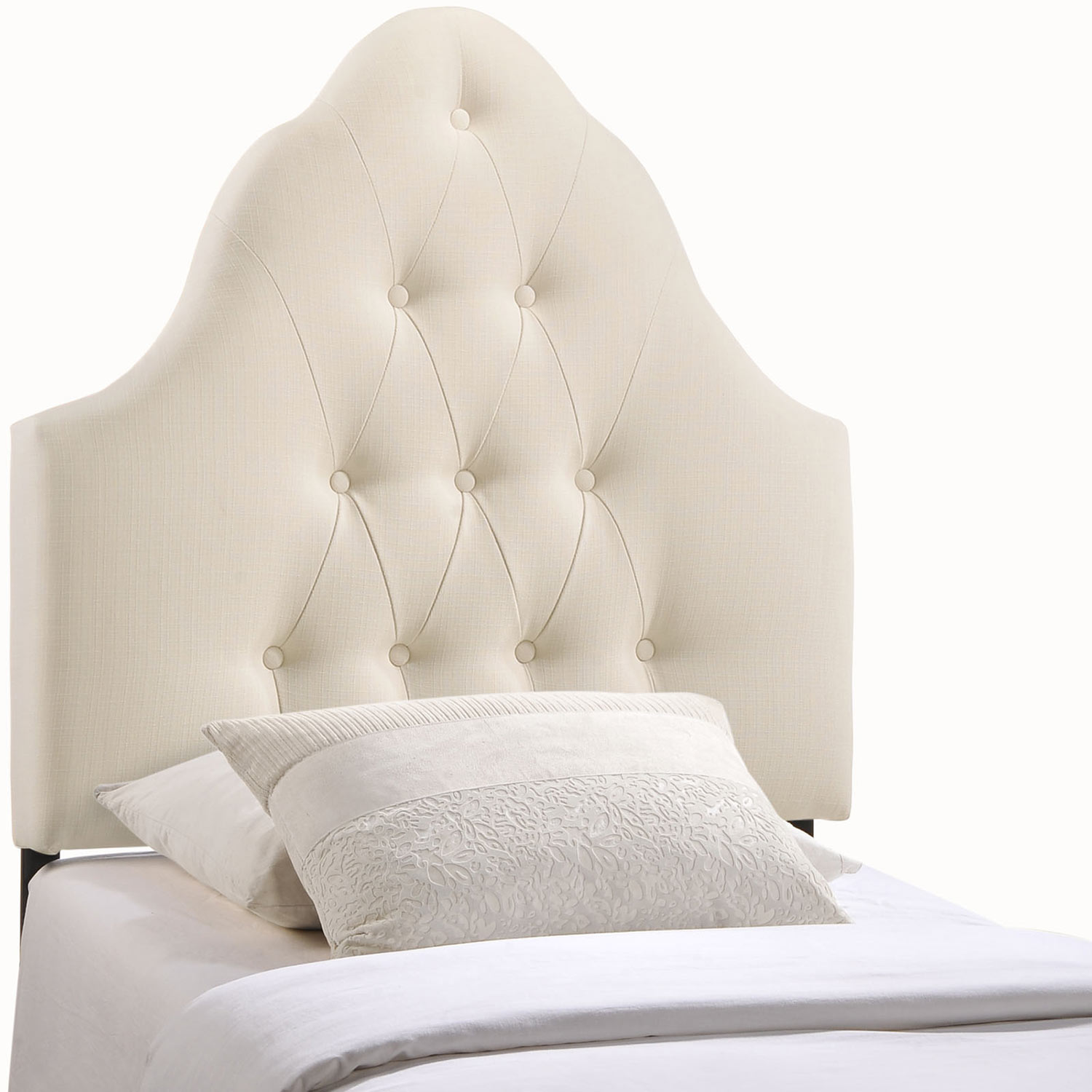 Modway Sovereign Fabric Headboard - Ivory