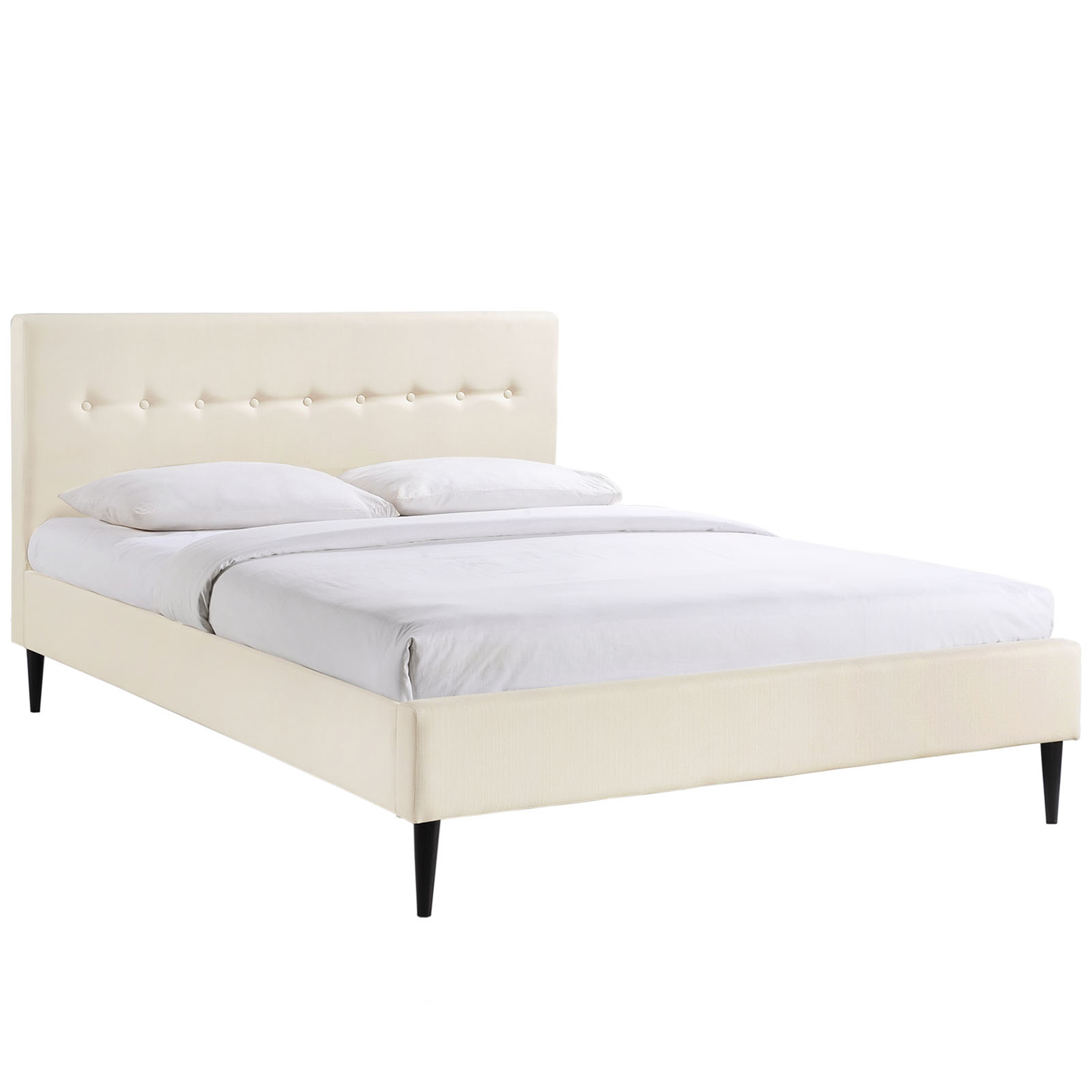 Modway Stacy Queen Bed - Ivory