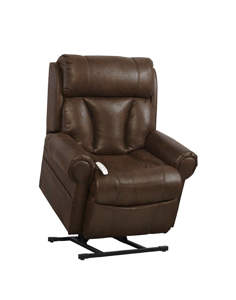 Mega Motion AS9001 Joey 3-Position Power Lift Chaise Recliner - Tobacco
