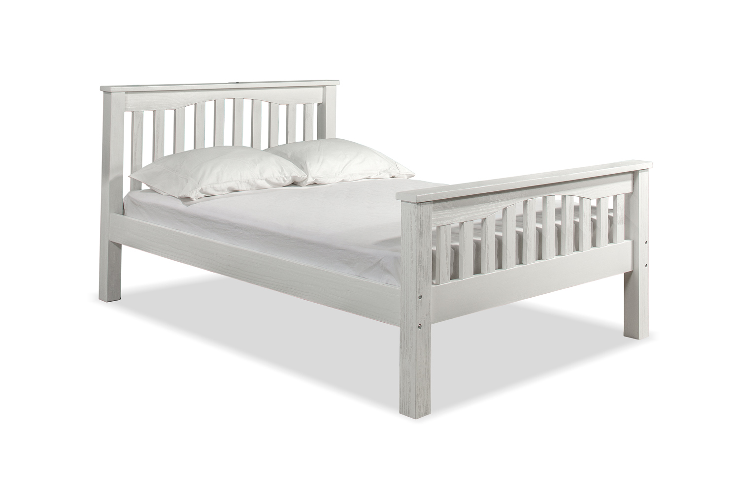 NE Kids Highlands Harper Bed - White