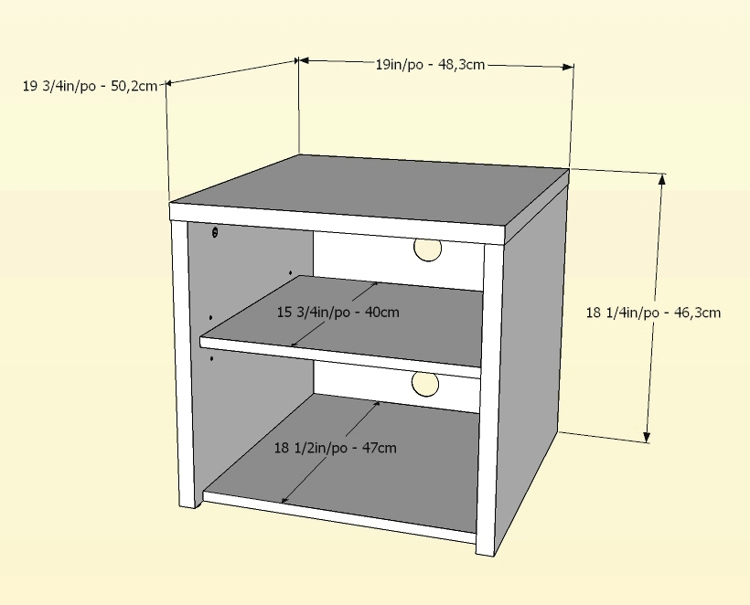 Nexera Sereni-T Media Storage Unit