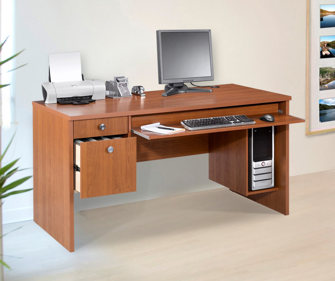 Nexera Essentials 30 x 60 Inch Desk - Cappuccino