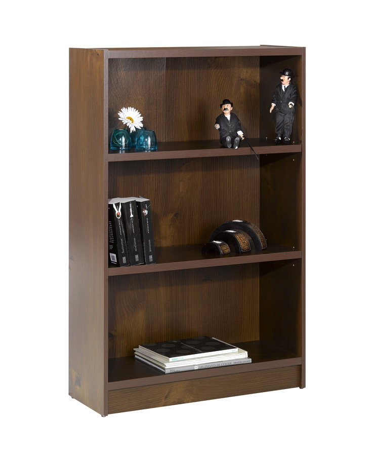 Nexera Essentials 48 Inch Tall Bookcase - Truffle