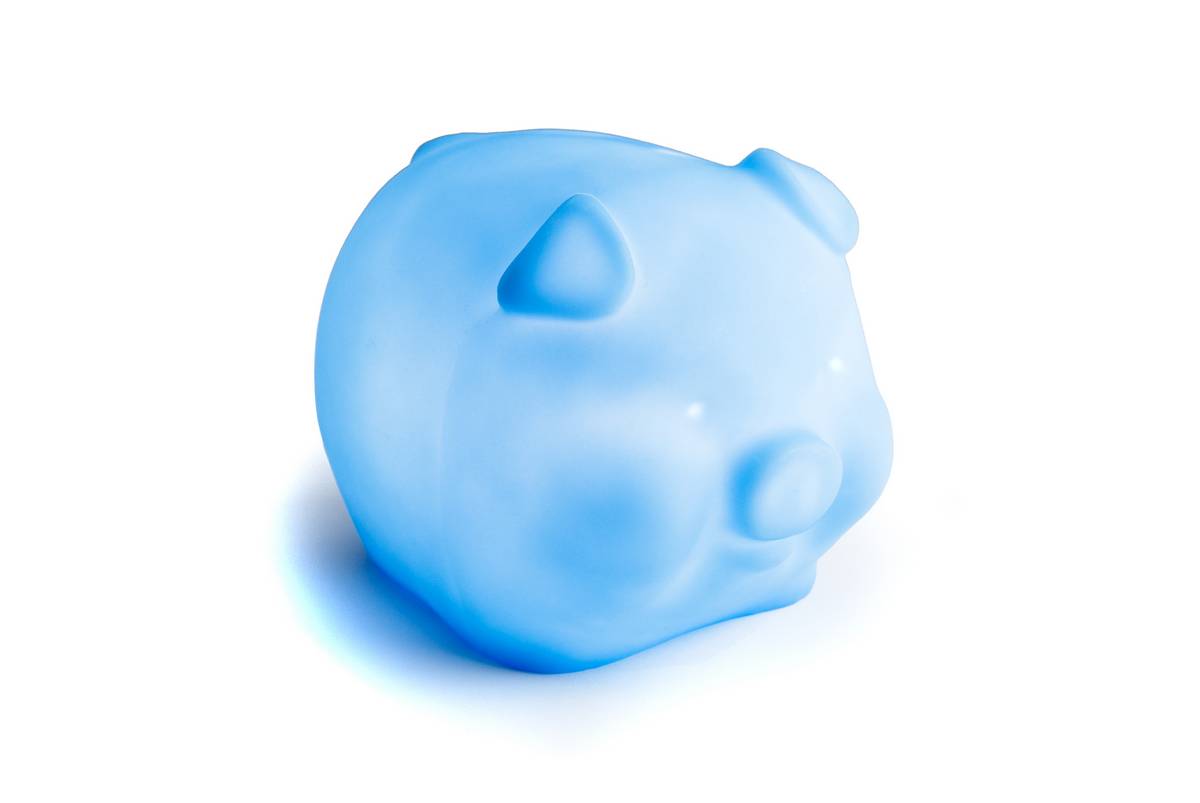 offi Piggy Mypetlamp - Sky Blue - Offi offi Piggy Mypetlamp - Sky Blue - Offi
