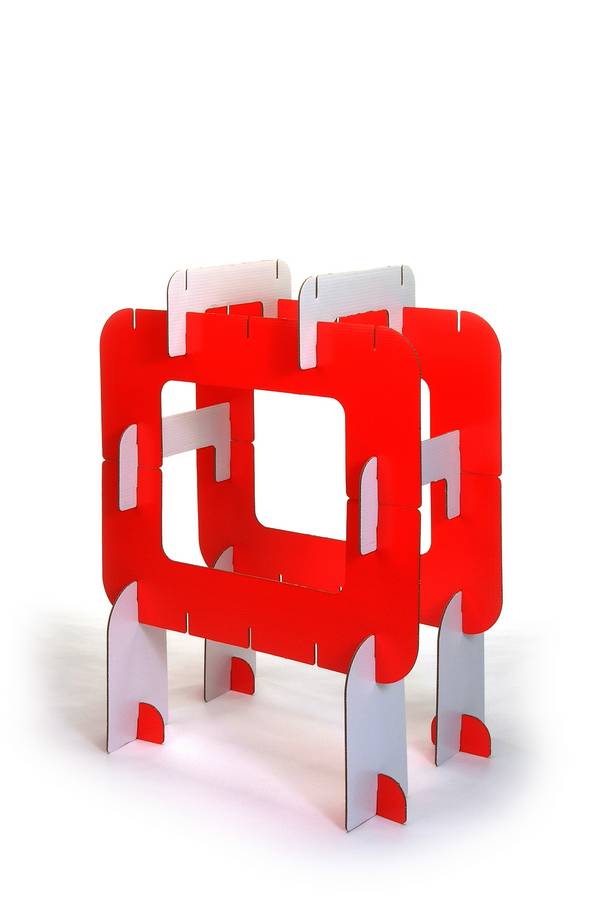 offi Yoodo Large Scale Construction Toy - Red And White - Offi offi Yoodo Large Scale Construction Toy - Red And White - Offi