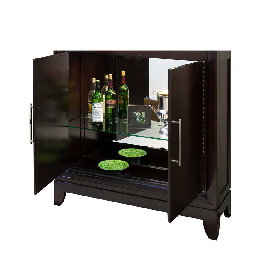 Pulaski Chocalate Cherry Wine Cabinet