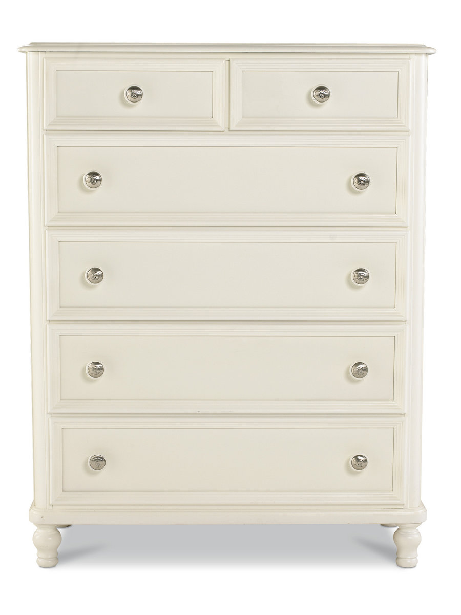Pulaski Pawsitively Yours Vanilla Five Drawer Chest