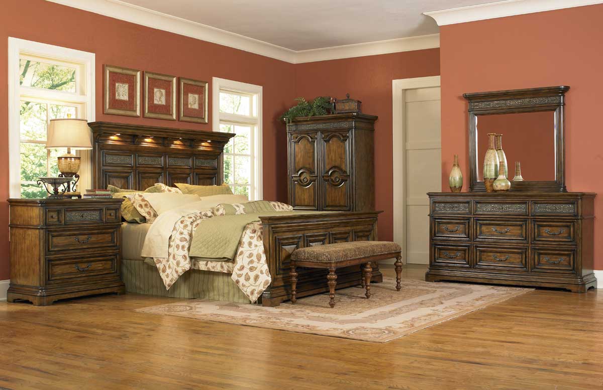 Pulaski Cantabria Panel Bedroom Collection Pulaski Cantabria Panel Bedroom Collection