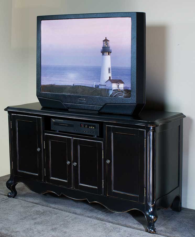 Pulaski Antique Black Media Chest Pulaski Antique Black Media Chest