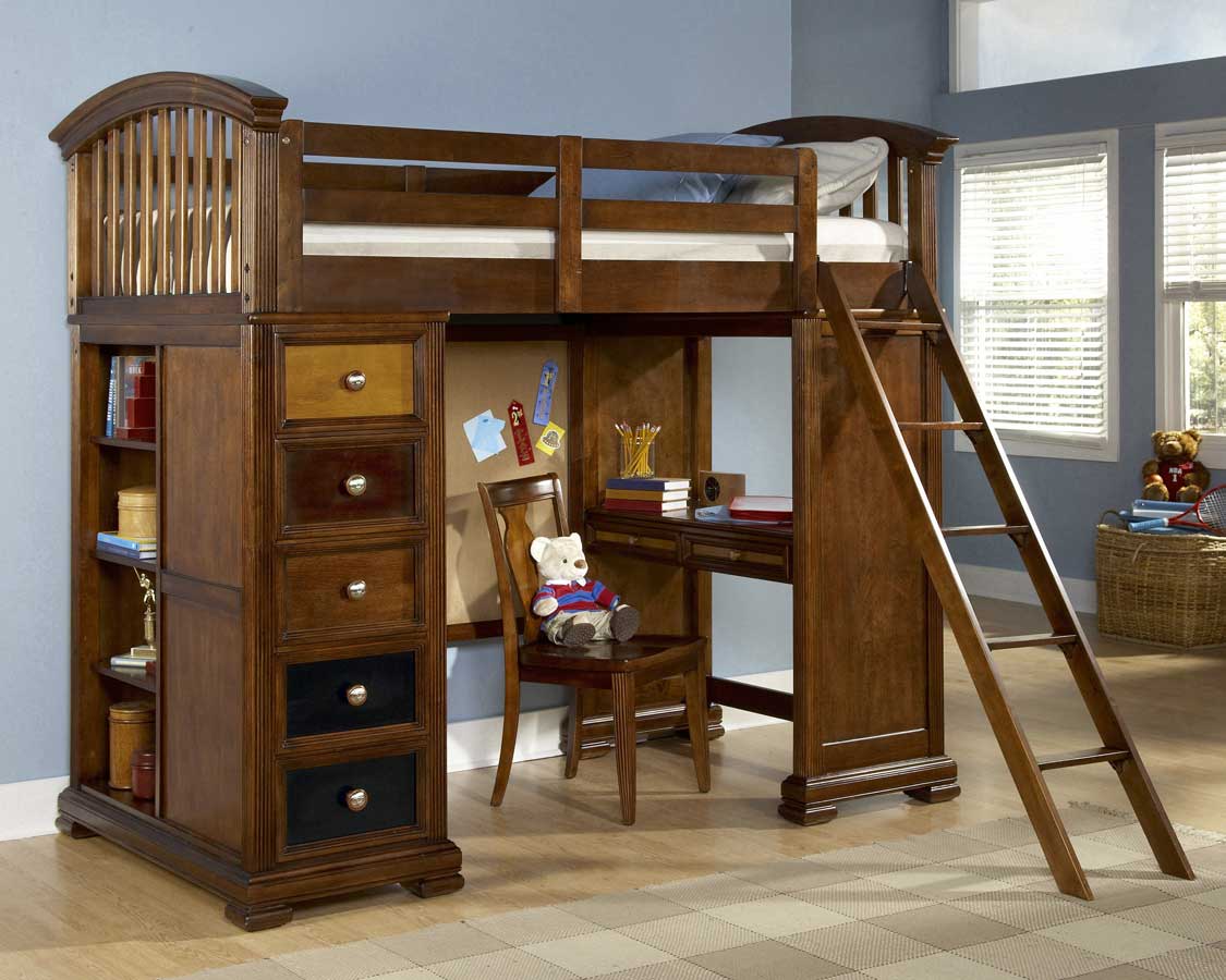 Pulaski Libearty Loft Bed PF-663184 at Homelement.com