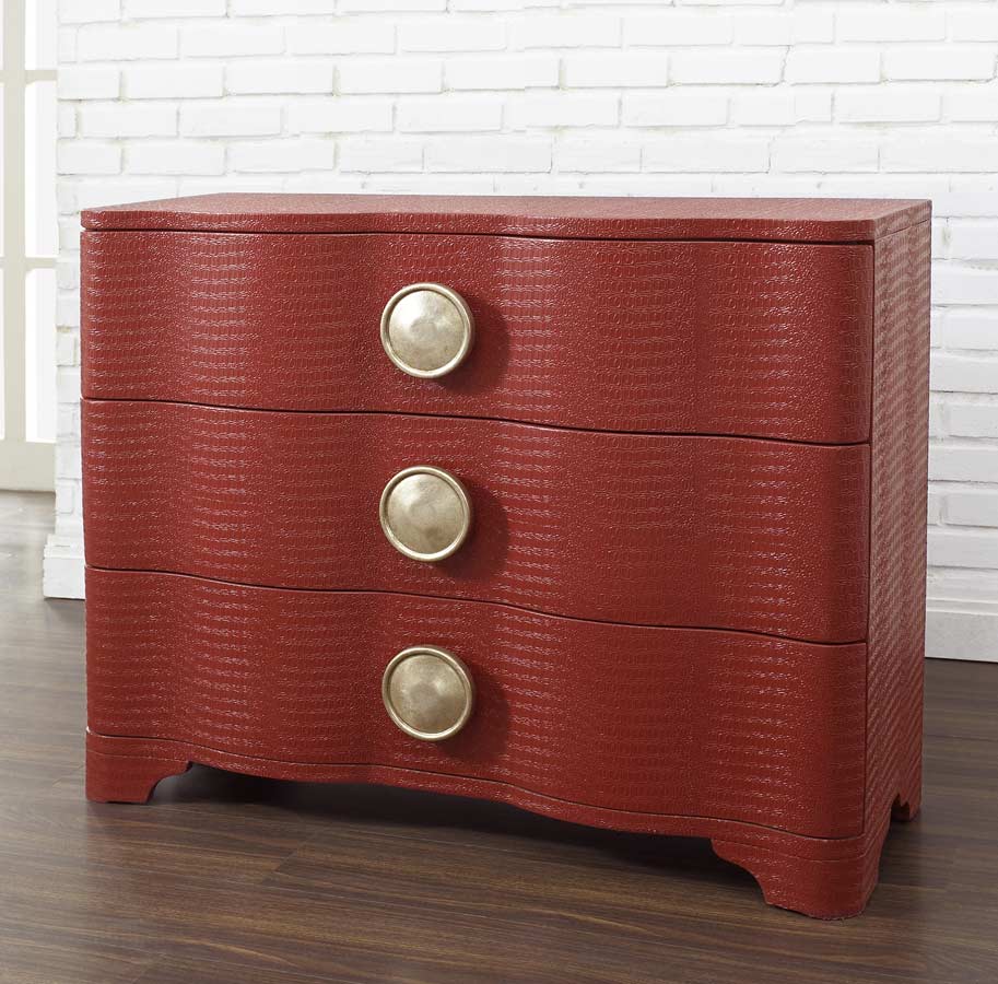 Pulaski Red Cayman Accent Chest