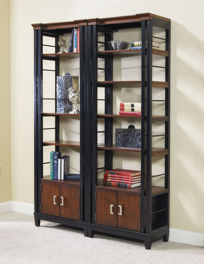 Pulaski Modern Etagere Bookcase