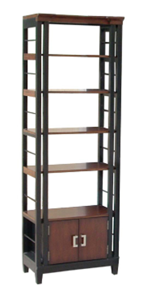 Pulaski Modern Etagere Bookcase