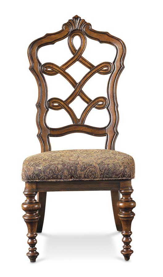 Pulaski Cantabria Carved Back Side Chair