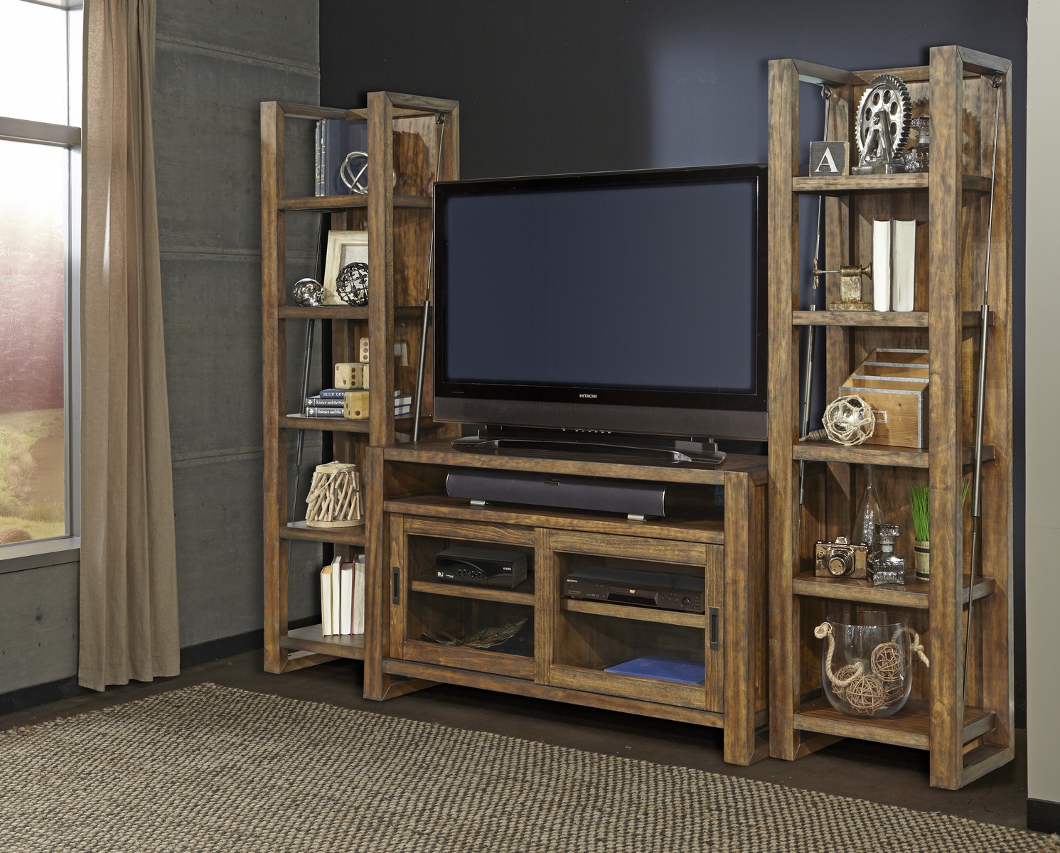 Parker House Allister Entertainment Wall Unit