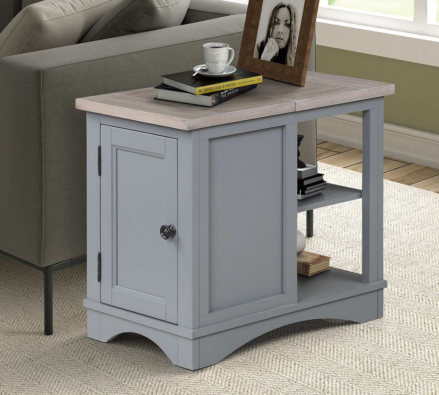Parker House Americana Modern Chairside Table - Dove