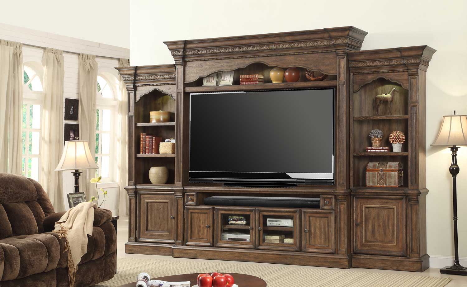 Parker House Aria 79in Entertainment Center Estate Wall Unit