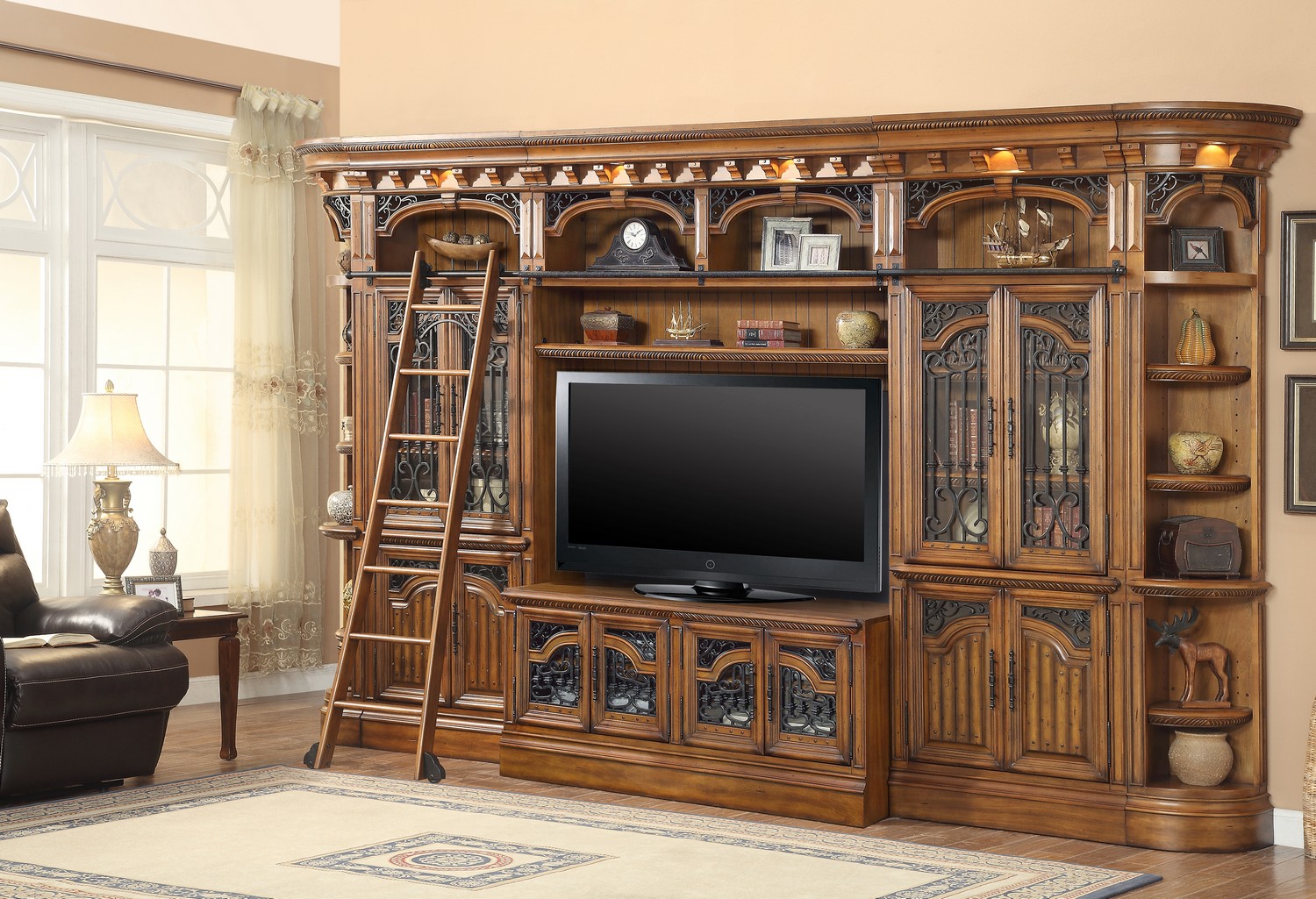 Parker House Barcelona Library Entertainment Wall Unit 2