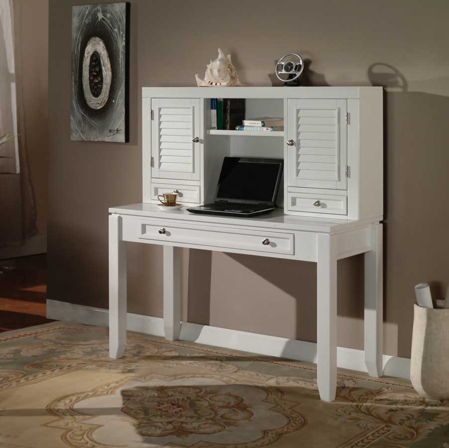 Parker House Boca 47in Writing Desk with Hutch