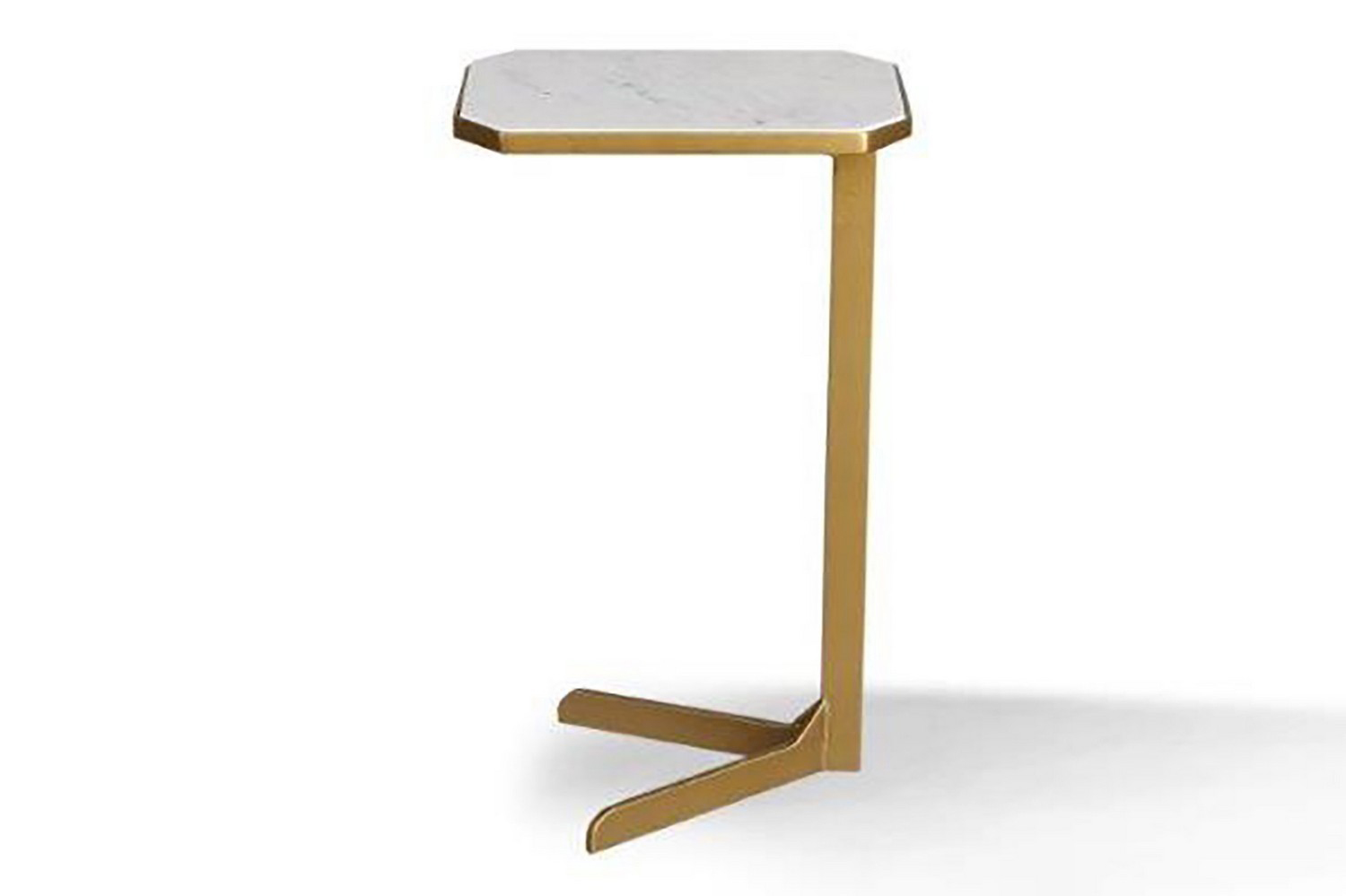 Parker House Crossings Eden Accent Table - Iron and Marble
