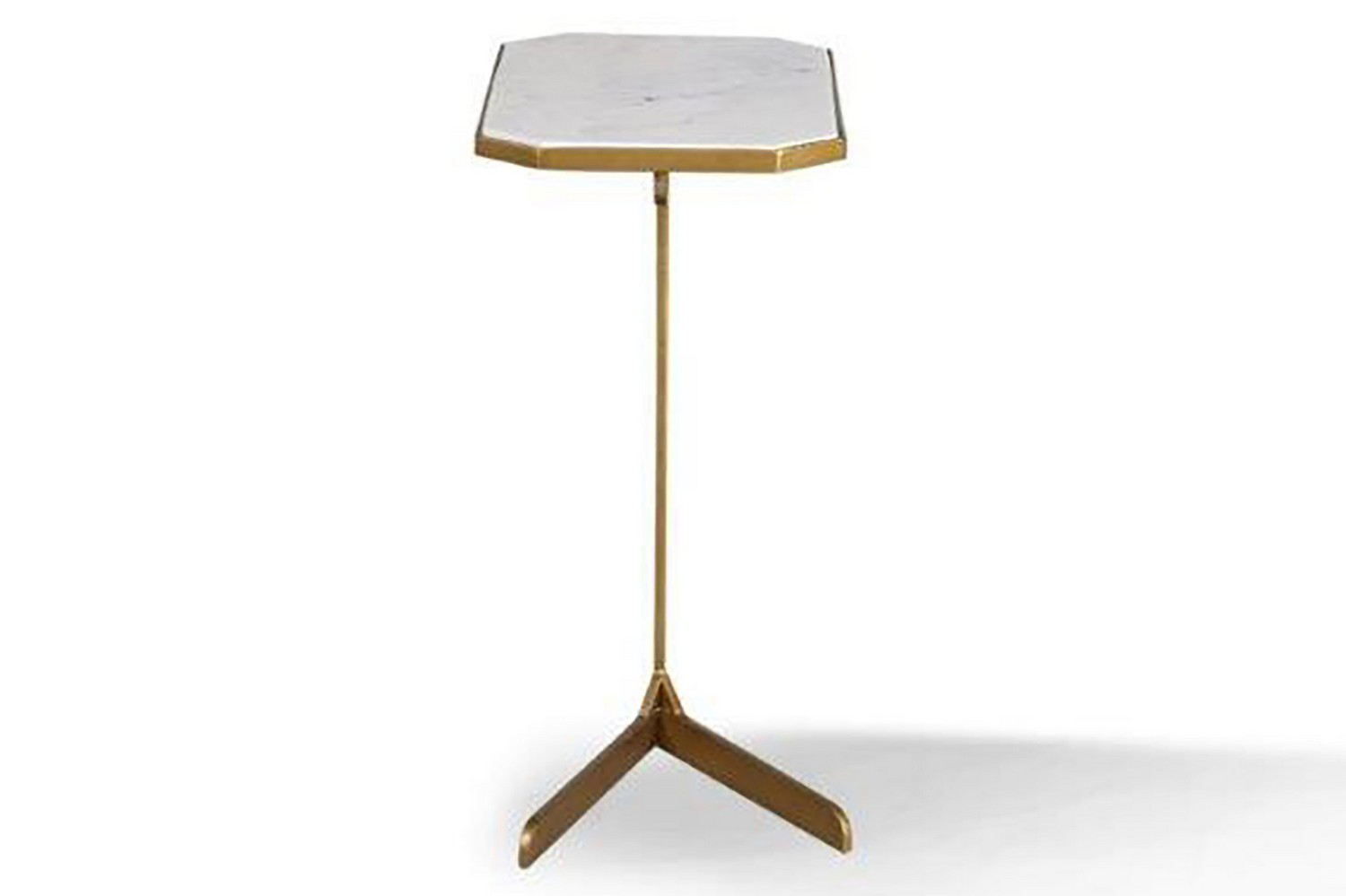 Parker House Crossings Eden Accent Table - Iron and Marble