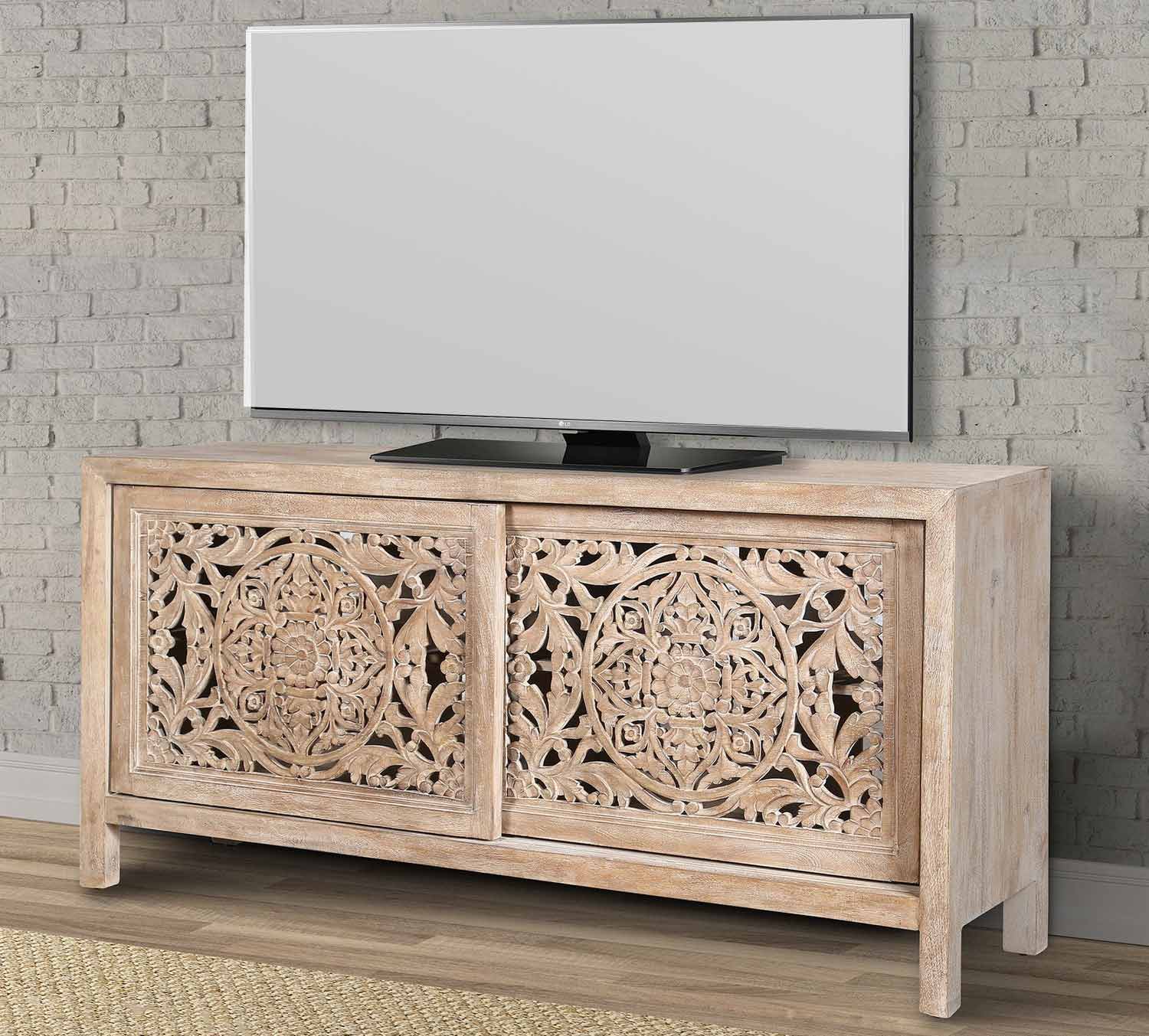 Parker House Crossings Eden 68 Inch TV Console - Toasted Tumbleweed