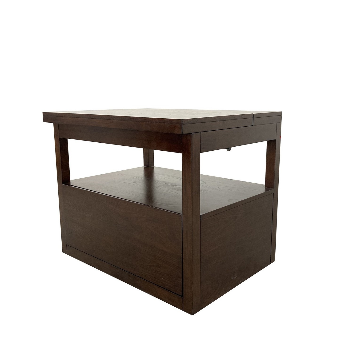 Parker House Elevation Functional File with Lift Top - Warm Elm