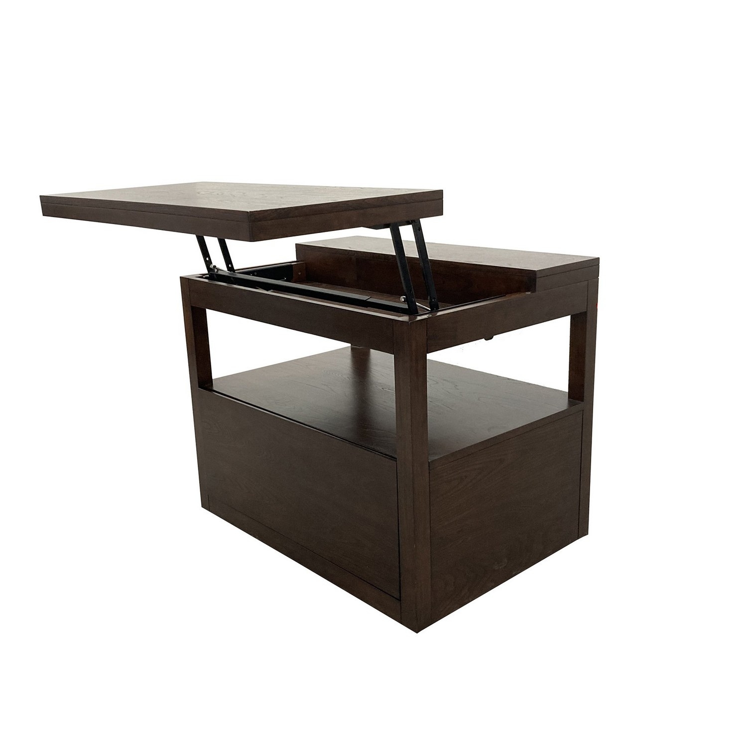 Parker House Elevation Functional File with Lift Top - Warm Elm