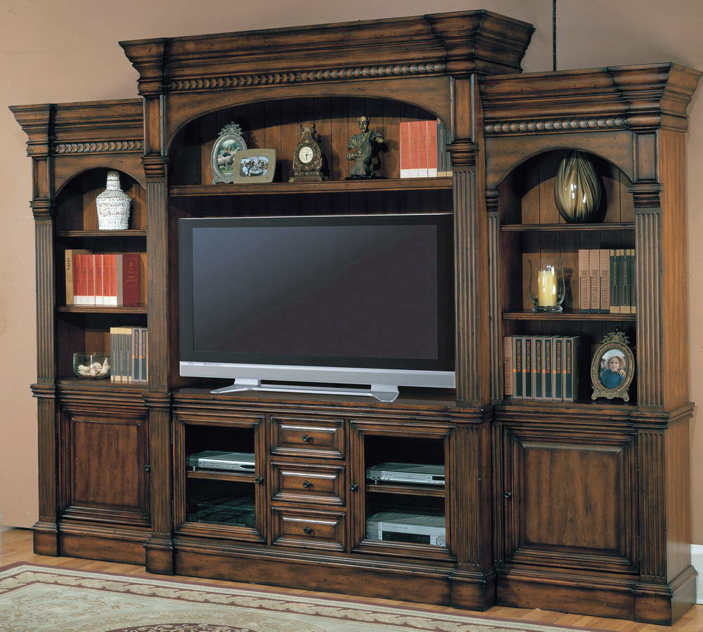 Parker House Genoa 5pc Wall System with 65in TV Console