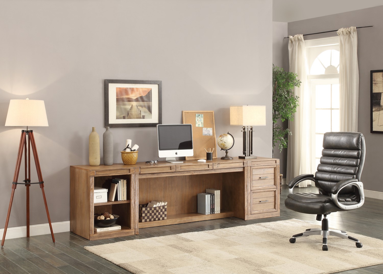 Parker House Hickory Creek Desk Sets with Drawers