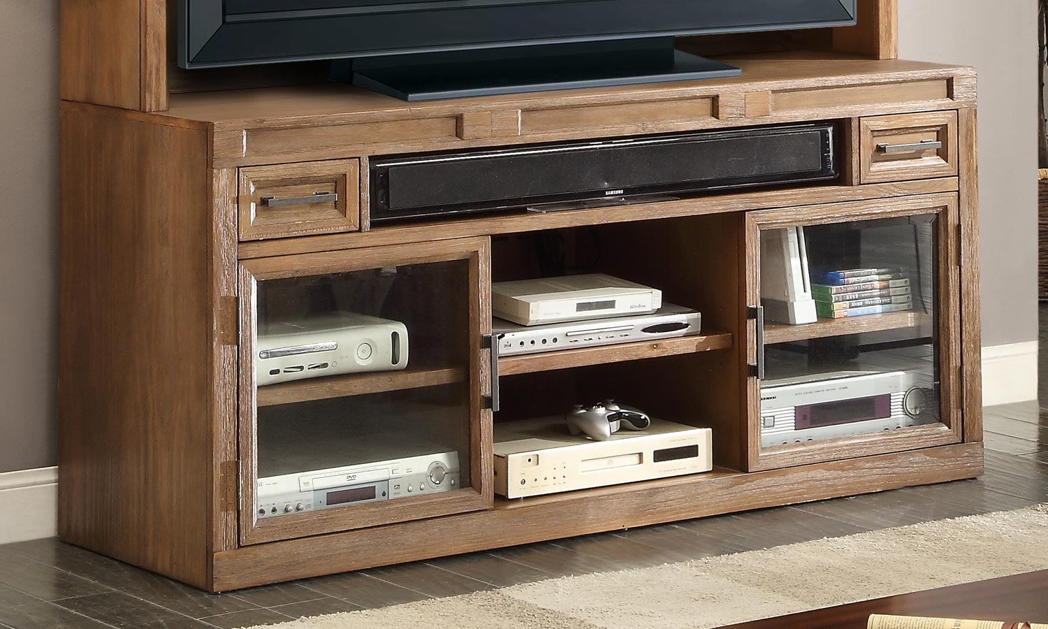 Parker House Hickory Creek 63-inch TV Console with Power Center