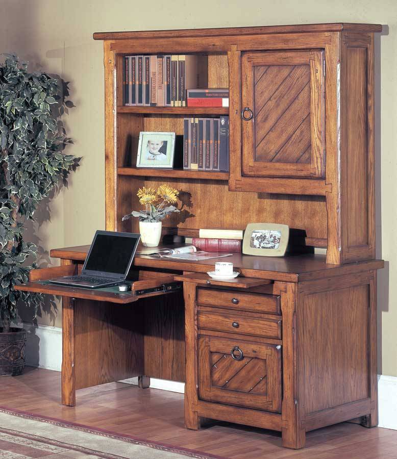 Parker House Lakehouse 54in Desk with Hutch