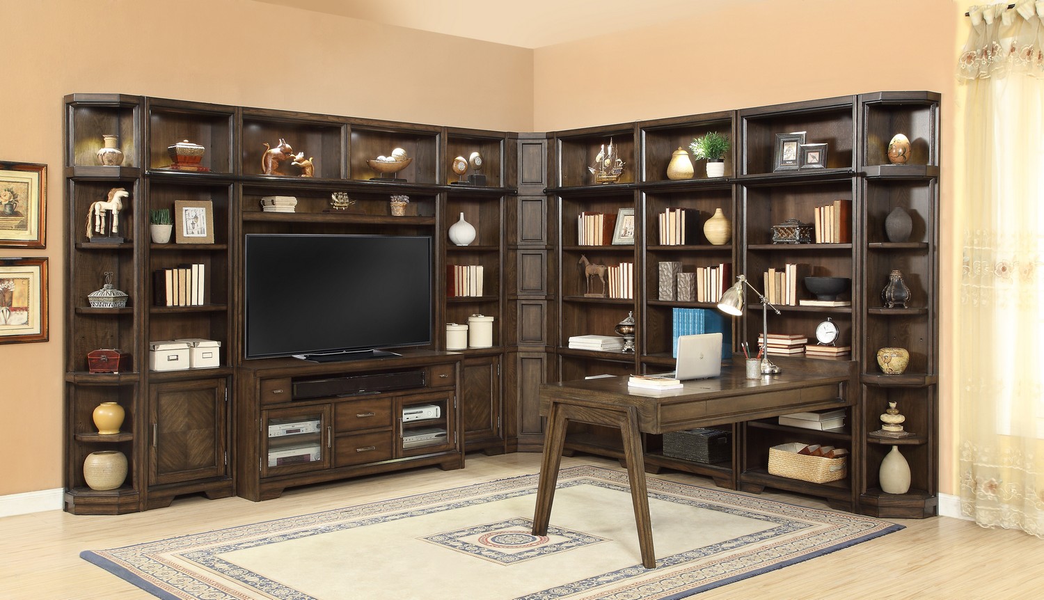 Parker House Meridien Home Office Library Bookcase Wall Unit - D