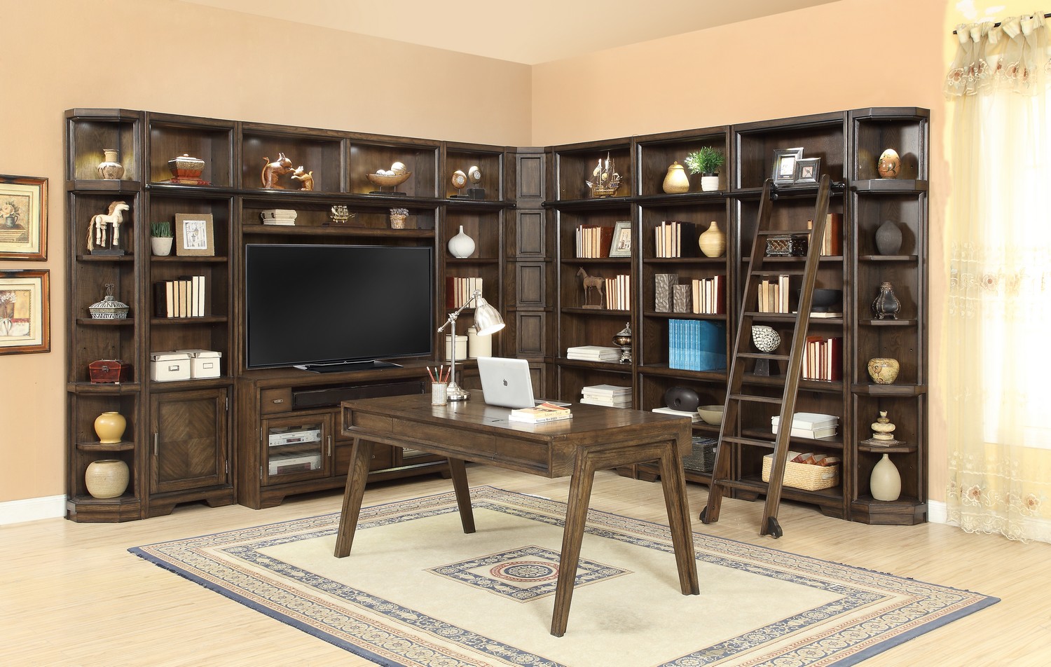 Parker House Meridien Home Office Library Bookcase Wall Unit - E