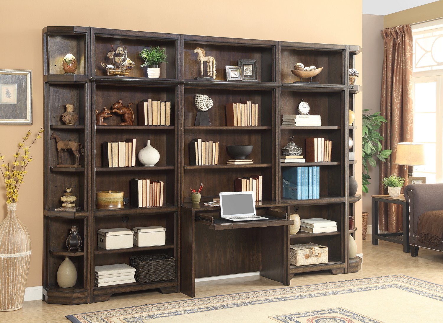 Parker House Meridien Home Office Library Bookcase Wall Unit - G
