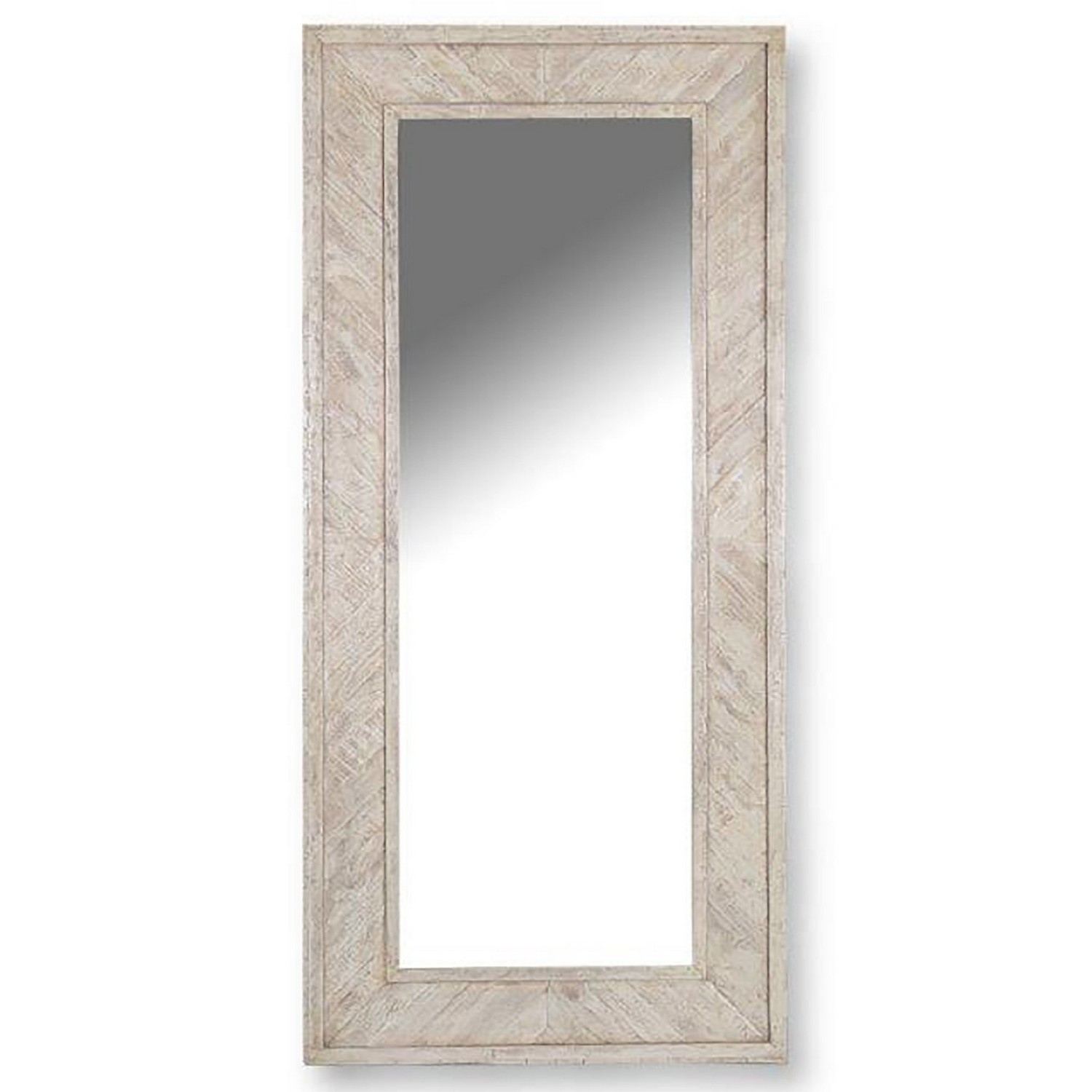 Parker House Crossings Monaco Floor mirror - Weathered Blanc