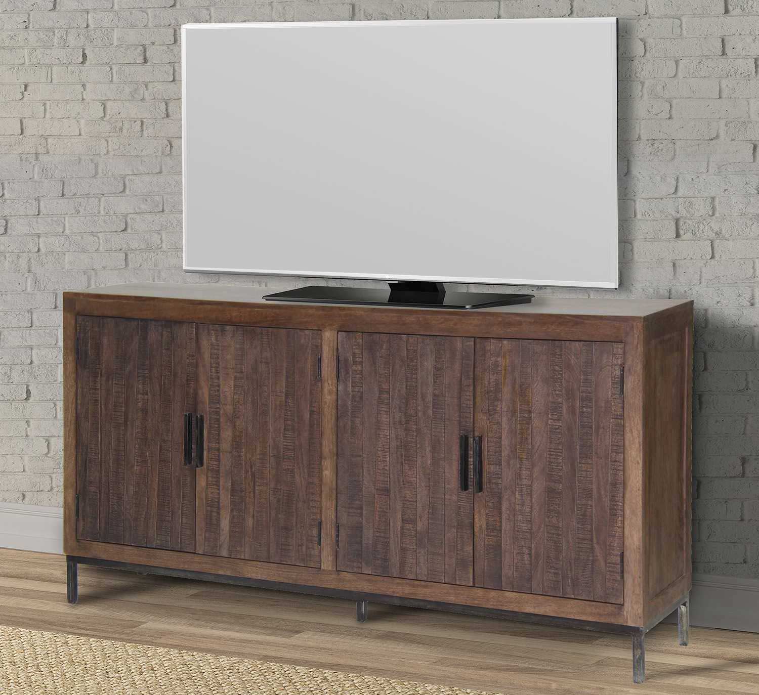 Parker House Crossings Morocco 78 Inch TV Console - Bark
