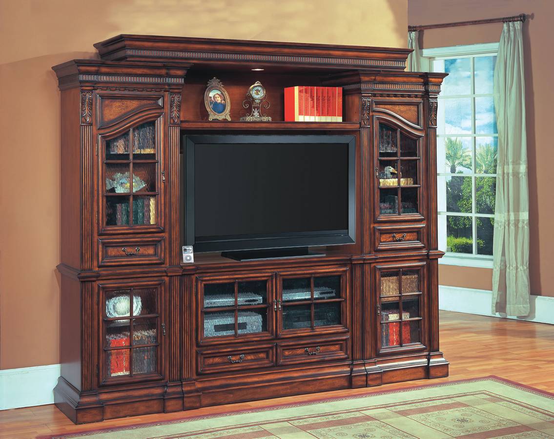 Parker House Napoli 4Pc 50in Entertainment Center PH-NAP150-4R at ...