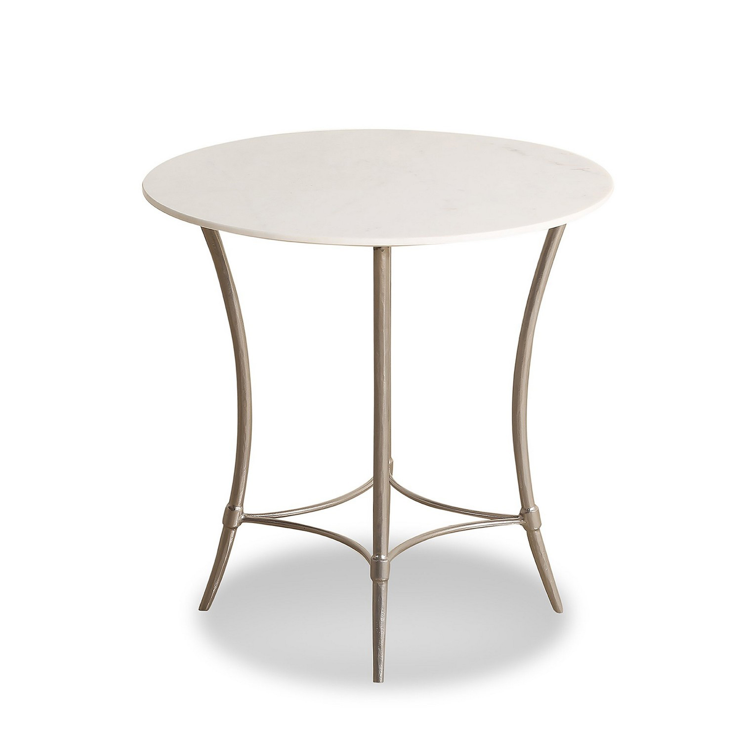 Parker House Crossings Palace Round End Table - Silver Clad