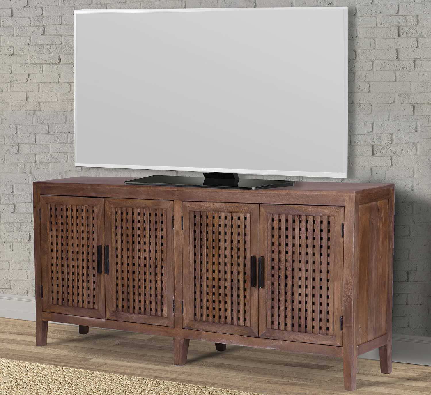 Parker House Crossings Portland 78 Inch TV Console - Timber