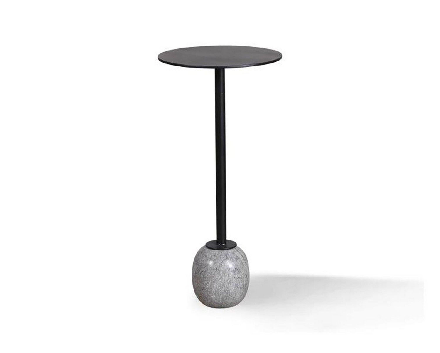Parker House Crossings Serengeti Accent Table - Iron and Marble