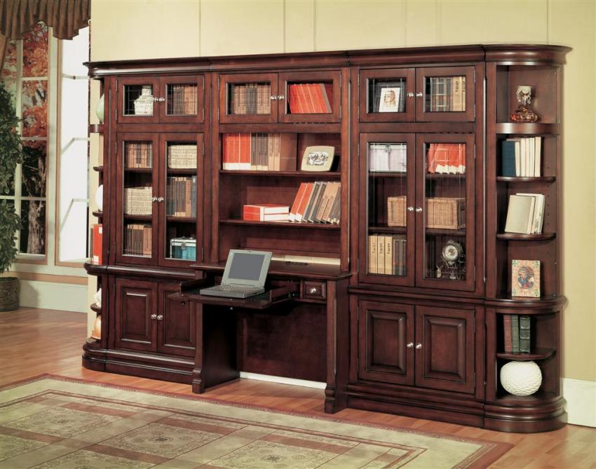 Parker House Sterling Library Bookcase Set A