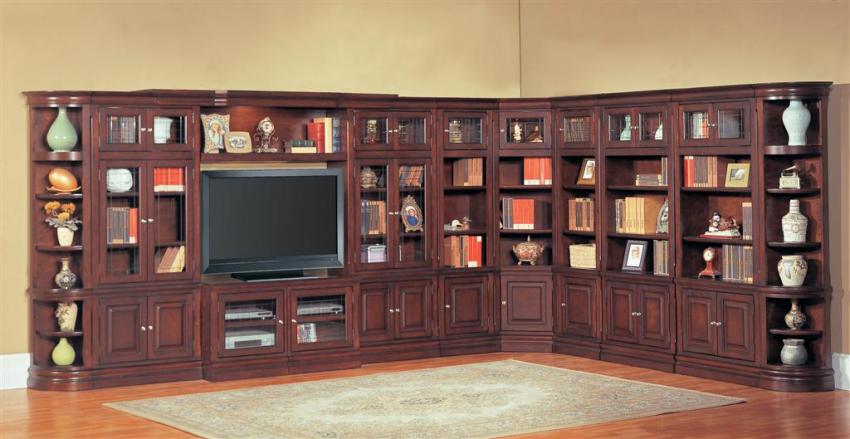 Parker House Sterling Library Bookcase Set E